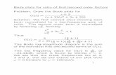 Bode plots for ratio of ﬁrst/second order factorssis01xh/teaching/CY2A9/... · 2010-06-16 · Bode plots for ratio of ﬁrst/second order factors Problem: Draw the Bode plots for