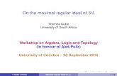 Themba Dube University of South Africaworkalt/slides/TDube.pdf · Themba Dube University of South Africa Workshop on Algebra, Logic and Topology (in honour of Aleš Pultr) University