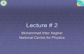 Lecture - Abdus Salam Centre for Physics · The interactions of photons Behavior of photons (x-rays, γ-rays) different from charged particles Photo electric effect Compton scattering