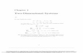 Two-Dimensional Systems · 2017-04-09 · By = +)) = = =