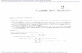 Signals and Systems - testbanklive.com · 4 CHAPTER 2: SIGNALS AND SYSTEMS where bXcis the greatest integer that is smaller than or equal to X. We also have P 1( s) = lim X!1 lim