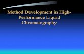 Method Development in High- Performance Liquid Chromatography · The Stationary Phase in HPLC • The most common support – spherical microporous silica particles permeable to solvent.