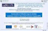XIV MEDITERRANEAN CONFERENCE ON MEDICAL AND …staff.fit.ac.cy/eng.la/Presentations lontos/2016 MEDICON Pafos.pdf · • Accurate design and Construction of inflatable lungs with