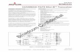 BCM5221 Data Sheet - pudn.comread.pudn.com/downloads746/doc/2975733/5221-DS23-R.pdf · • Unique energy detection circuit to enable intelligent power management X I DM - o t u a