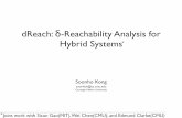 dReach: δ-Reachability Analysis for Hybrid Systems · In this section, we propose a hybrid automata based model in order to reproduce the clinical observations [4, 5] of prostate