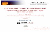 5th INTERNATIONAL CONFERENCE ON MODERN CIRCUITS …mocast.physics.auth.gr/images/program_MOCAST_2016-short.pdf5th INTERNATIONAL CONFERENCE ON MODERN CIRCUITS AND SYSTEMS TECHNOLOGIES