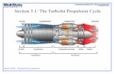Section 5.1: The TurboJet Propulsion Cyclemae-nas.eng.usu.edu/MAE_6530_Web/New_Course/Section5/Section5.1.pdf · TurboJet as an alternative Cycle (2) • Notice that the turbojet