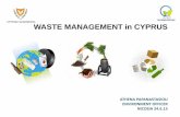 WASTE MANAGEMENT in CYPRUS - Rethinkrethink.com.cy/pdf/waste management in cyprus-en.pdf · 2019-11-29 · Qualitative objectives • Provide environment and human health protection