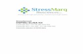 StressXpress® HSP90α ELISA Kit - StressMarq Biosciences · 9. Continue to homogenize the tissue with the pestle until the tissue suspension is homogeneous. 10. Transfer the extract