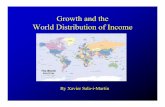 Growth and the World Distribution of Income · 2014-12-19 · Income Distribution: China 0 20000 40000 60000 80000 100000 5 667 78 9 9 Series1. China China 0 10,000 20,000 30,000