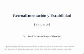 Retroalimentación y Estabilidad1 Retroalimentación y Estabilidad (2a parte) Dr. José Ernesto Rayas Sánchez Algunas de las figuras de esta presentación fueron tomadas de la página