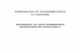 PRINCIPLES OF ECONOMETRICS 5TH EDITION · Chapter 4, Exercise Answers, Principles of Econometrics, 5e TOTEXP ) SQFT JB ...