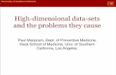 High-dimensional data-sets and the problems they causedimacs.rutgers.edu/Workshops/HumanPopulation/Slides/Marjoram.pdfPaul Marjoram, Dept. of Preventive Medicine, Keck School of Medicine,