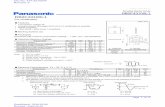 (0.425) - Digi-Key Sheets/Panasonic... · 2018-09-06 · 1. Measuring methods are based on JAPANESE INDUSTRIAL STANDARD JIS C 7031 measuring methods for diodes. 2. This product is