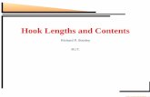 Hook Lengths and Contents - MIT Mathematicsrstan/transparencies/hooks.pdf · Hook Lengths and Contents Richard P. Stanley M.I.T. Hook Lengths and Contents – p. 1