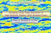 Designing Large-Eddy Simulation of High Reynolds Number Wall … · 2009-08-19 · Fundamental Errors in LES Prediction of the High Reynolds Number Boundary Layer 1 what should be