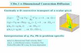 CDn.1 n-Dimensional Convection-Diffusioncfdlab.utk.edu/finite/graduate/Public/PDFs/cdnvu551w.pdf · CDn.18 Gaussian Plume, n = 2, 3 Benchmarks GWSh steady solution, n = 2 1 1 2 2