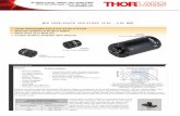Thorlabs.com - MIR Free-Space Isolators (2.20 - 9.80 µm) · 2018-11-27 · MIR FREE-SPACE ISOLATORS (2.20 - 9.80 ΜM) Click to Enlarge Our Adjustable Narrowband Isolators can be