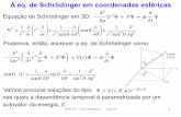 A eq. de Schrödinger em coordenadas esféricas€¦ · A eq. para θ é mais complicada e não vou resolvê-la aqui, vocês devem olhar no item 15.4 do Caruso & Oguri, por exemplo.