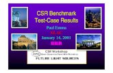 CSR Benchmark Test-Case Results - DESY · Paul Emma SLAC January 14, 2001 CSR Benchmark Test-Case Results CSR Workshop