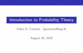 Introduction to Probability Theory -  

!