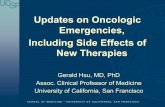Updates on Oncologic Emergencies Including Side Effects of ... · Updates on Oncologic Emergencies Including Side Effects of New Therapies Gerald Hsu, MD, PhD Assoc. Clinical Professor