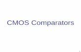 CMOS Comparators - ece.tamu.edujose-silva-martinez/courses/ECEN610/Comparat… · CMOS Comparators. 2 Comparator. Transfer characteristic (ideal) Circuit symbol Detects the polarity