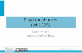 Fluid mechanics (wb1225) - TU Delft OCW · Fluid Mechanics – Lecture 12 16 Source 1. An F/A-18 Hornet photographed just as it broke the sound barrier, photo courtesy of Ensign John