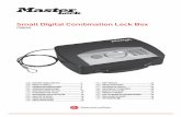 Small Digital Combination Lock Boxcdn.masterlock.com/masterlock_eu/resources/documents/pdf/... · 2020-03-05 · 2 English OPEN OPEN Getting Started Installing Batteries in Your Safe