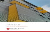 PAN-S18Pan-S18 ist ein flaches Sinusprofilblech mit 18 mm hohen Wellen, das am meisten für die Verkleidung von Fassaden und Interieurelementen verwendet wird. Das ist ein wirkungsvolles