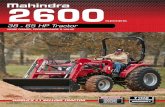 SERIES 38 - 65 HP Tractor - Mahindra Dealer Sites...Mahindra was awarded the Japan Quality Medal for excellence in 2007 for customer focus, overall quality, and business processes