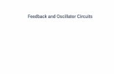Feedback and Oscillator Circuits - Electronicsece347.cankaya.edu.tr/uploads/files/ECE347_week11_2_v1.pdf · Voltage-shunt feedback ( Fig. 14.2 b). 3. Current-series feedback ( Fig.