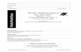 GCSE Mathematics Non-Calculator MathsMadeEasy Free Practice … · 2019-02-10 · 10 Construction – perpendicular line 2 11 Algebra 2 12 Similar triangles, ... Using a compass and
