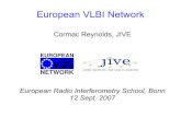 European VLBI Network - Max Planck Society · Correlator Capabilities Located at JIVE, Dwingeloo, NL 1-, 2-bit sampling Cross-polarization Up to 1 Gb/s x 16 stations in full stokes