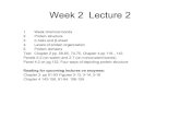 Week 2 Lecture 2 - Western Washington Universityfire.biol.wwu.edu/trent/trent/08.04.08lecture.pdfWeek 2 Lecture 2 1. Weak chemical bonds 2. Protein structure 3. α-helix and β-sheet