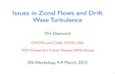 Issues in Zonal Flows and Drift Wave Turbulence · r proﬁles for L (P ECH ¼ 0:35 MW) and I phase (1.1 MW) shot 24811, B T ¼!2:3T, I p ¼ 0:8 MA, q 95 # 4:5, n! e ¼ 3 ’ 1019