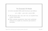 The Extended CIR Model - 國立臺灣大學lyuu/finance1/2010/20100609.pdf2010/06/09  · The Extended CIR Model † In the extended CIR model the short rate follows dr = (µ(t) ¡