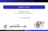BigBite Optics - Thomas Jefferson National Accelerator ...hallaweb.jlab.org/data_reduc/AnaWork2009/BigBite-Optics-Miha.pdf · 1 Two MWDCs for tracking 2 Each MWDC consists of 6 wire