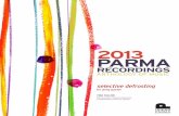 Anthology of Music - parmarecordings.com · Tina Tallon for string quartet selective defrosting PRO Tracking ID: PMselectivedefrosting π PARMA Music Publishing (ASCAP) PARMA RecoRdings