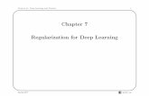 Chapter 7 Regularization for Deep Learningmapl.nctu.edu.tw/course/DL_2017/files/L7-Regularization.pdf · x,y∼pˆ data L(f(x;θ),y) where – L is the per-example loss function –