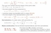 mR N n m n mod(m,N/R)=0 R - Boston University Physicsphysics.bu.edu/py502/slides/l23.pdf · 2018-12-05 · The Hamiltonian matrix. Write S = 1/2 chain hamiltonian as Act with H on