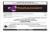 65957 Paradigm 1g BK 12/12/13 11:58 AM Page 1 · PPE required for early entry to treated areas that is permitted under the Worker Protection Standard and that involves contact with