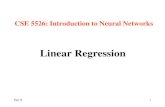 CSE 5526: Introduction to Neural wang.77/teaching/cse5526/... · PDF file CSE 5526: Introduction to Neural Networks Linear Regression. Part II 2 Problem statement. Part II 3 Problem