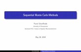 Sequential Monte Carlo Methods - cpb-us-w2.wpmucdn.com · Markov chain Monte Carlo (MCMC) methods to generate a sequence of serially correlated draws f sgN s=1. Unfortunately, \standard"