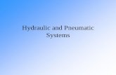 Hydraulic and Pneumatic Hydraulic power transmission ¢â‚¬¢ Hydraulic power transmission: Hydro = water,