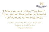 A Measurement of the 12C(n,2n)11C - Houghton College€¦ · energy: An introduction to fusion energy for students of science and engineering (World Scientific Pub Co Inc, Hackensack,