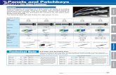Panels and Patchbays - CANARE · PDF file Panels and Patchbays 75 ... MJ2-M32-*U-*** Unloaded panels (see page 80) n Single Video Jacks n U-link and Termination Plugs n Single Video