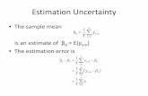 Estimation Uncertainty - SSCCssc.wisc.edu/~bhansen/390/390Lecture5.pdf · 2014-01-30 · • While in some cases, trend forecasting can be useful. • In many cases, it can be hazardous.