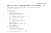 The In Vitro Chromosome Aberration Test · 1Department of Genetic Toxicology, Charles River Laboratories Montreal ULC, Canada 2Boone, North Carolina, USA Chapter Outline 7.1 Introduction