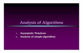 Analysis of AlgorithmsAnalysis of Algorithmseinspem.upm.edu.my/wcaa/images/Algo_Analysis.pdf · Analysis of Algorithms / Slide 12 Running-time of algorithmstime of algorithms Bounds
